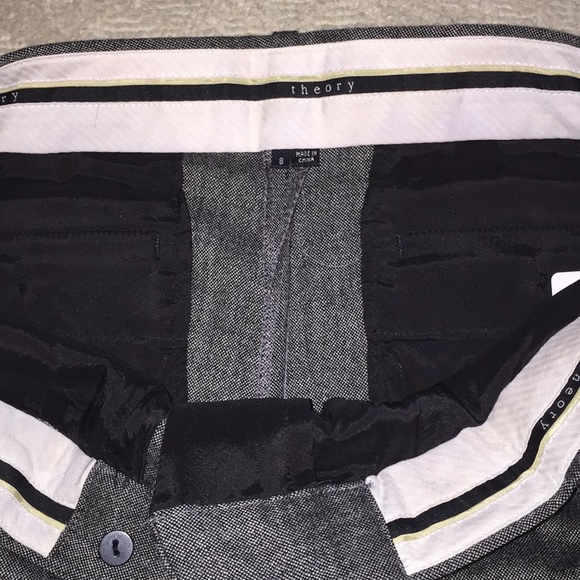 Grey Theory Wool Trousers - Picture 2 of 4